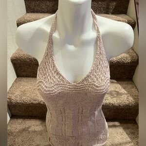 Wendy Trendy crochet halter‎